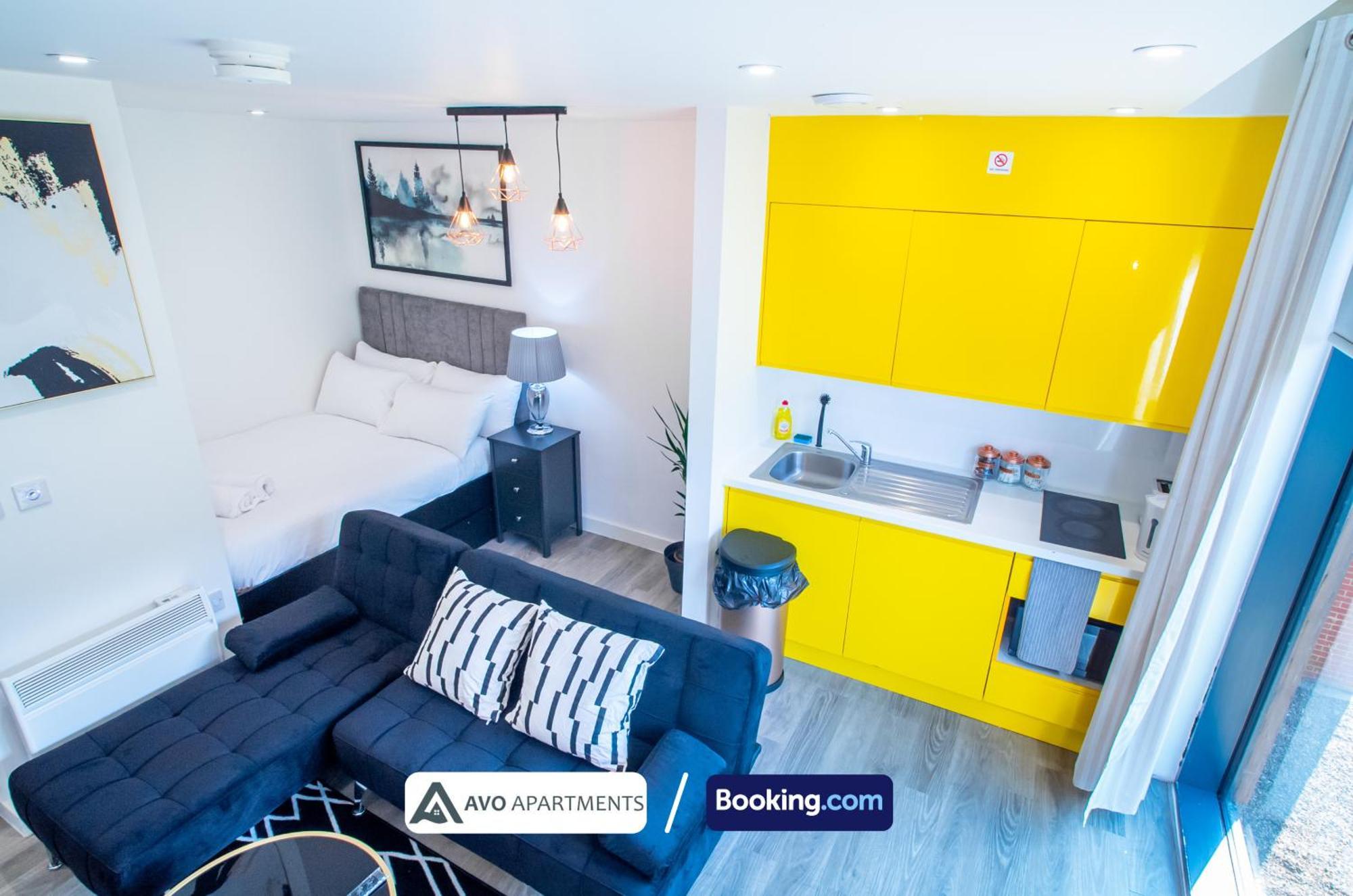City Center Studio Apartments By Avo Apartments Sheffield Esterno foto