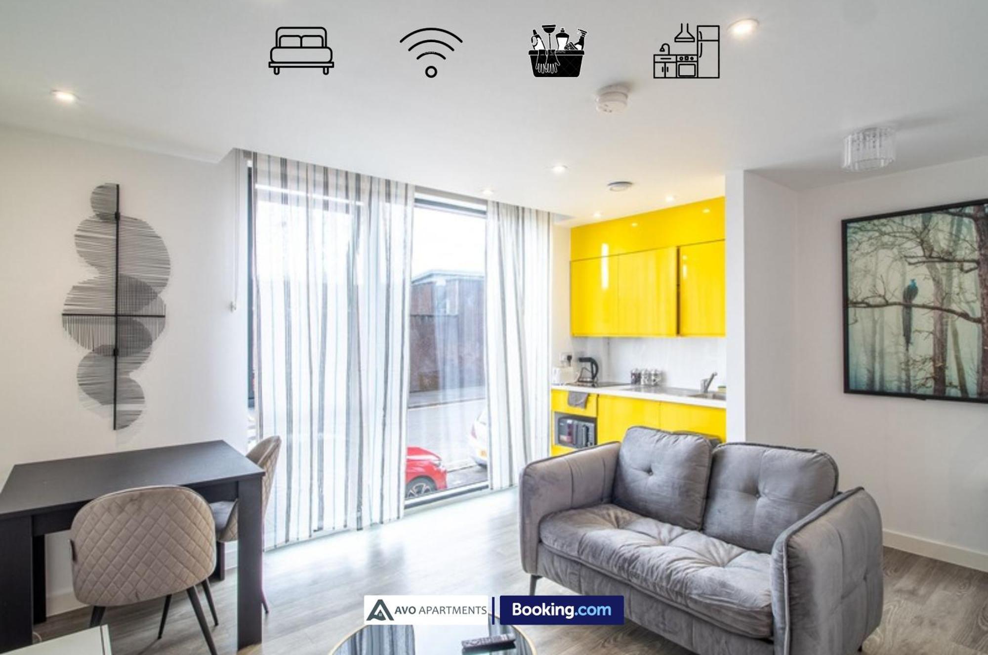 City Center Studio Apartments By Avo Apartments Sheffield Esterno foto